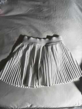 lululemon athletica White Pleated Skirt